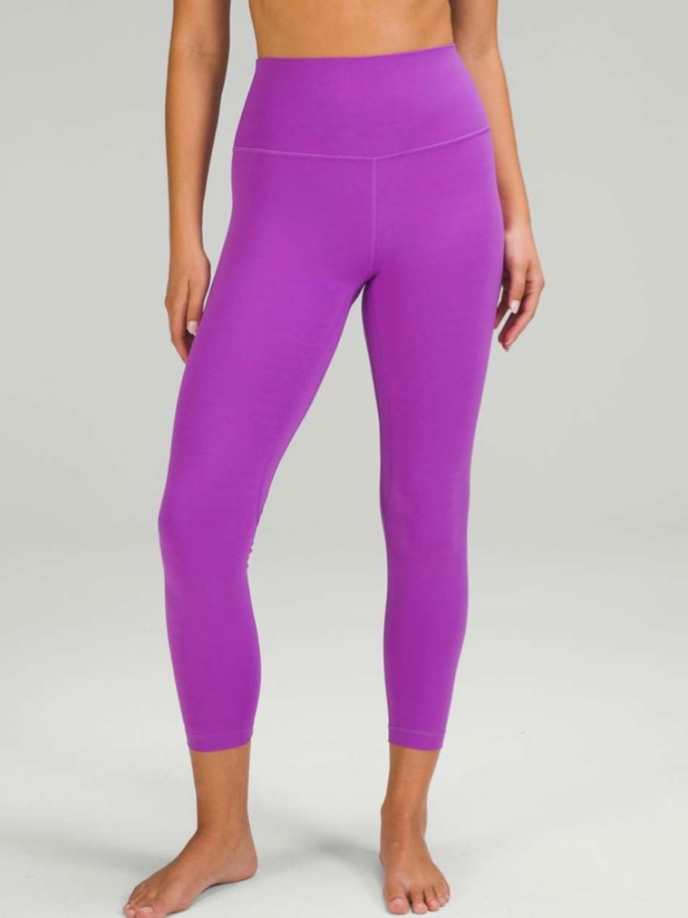 Lululemon Align high rise pants size 25" moonlit magenta size 6 pockets nwt